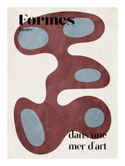 Liquid Shapes No2 Print