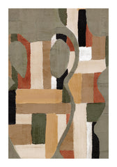 Painted Shapes No1 Print