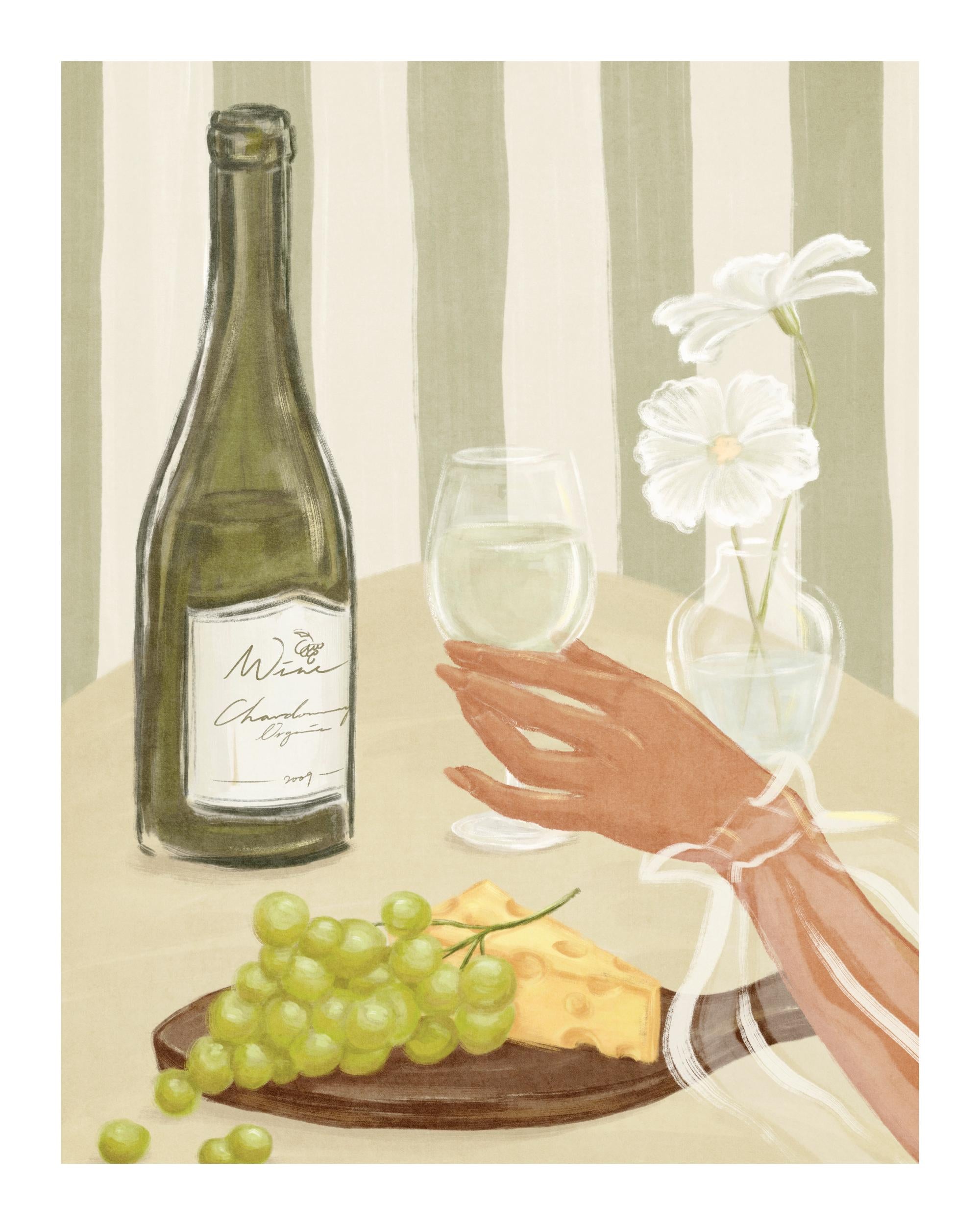 Time for Wine Print