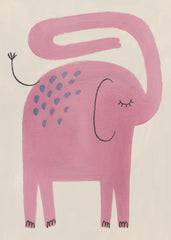 Elegant Elephant Print