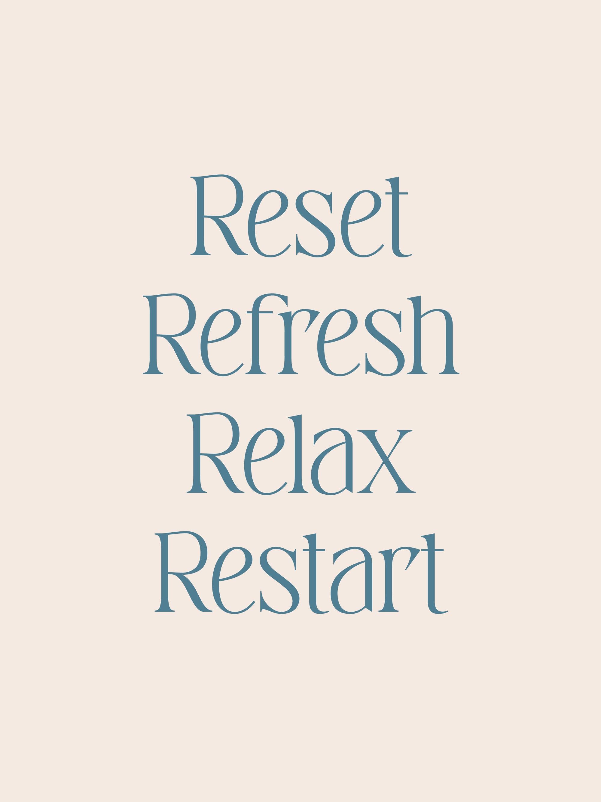 Reset Print