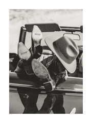Cowgirl Nap Print