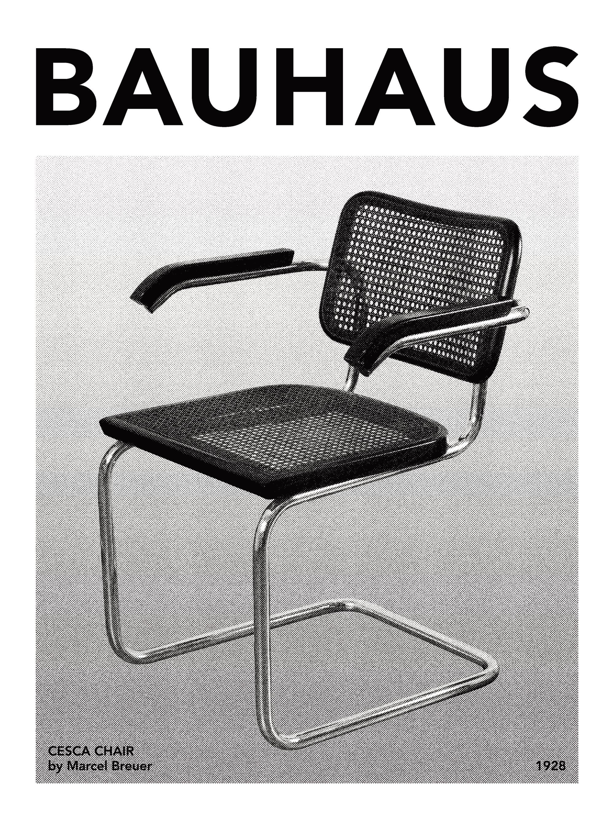 Bauhaus Cesca Chair Print