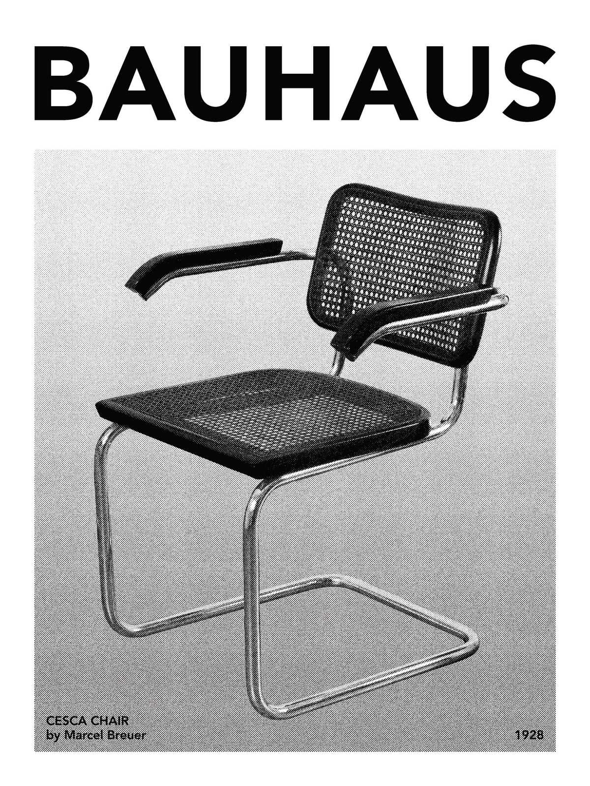 Bauhaus Cesca Chair Print