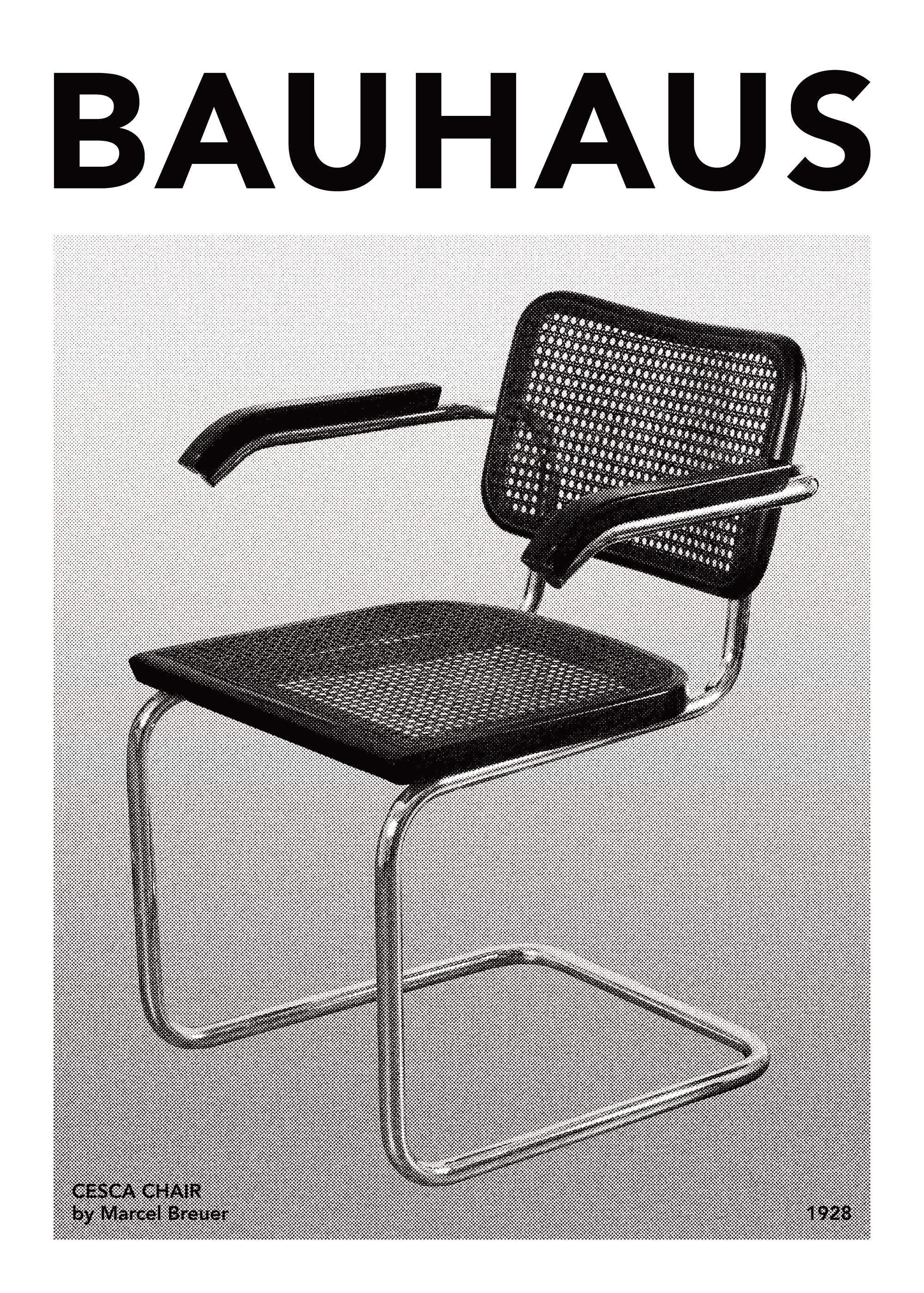 Bauhaus Cesca Chair Print