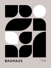 Bauhaus Classic Shapes Print