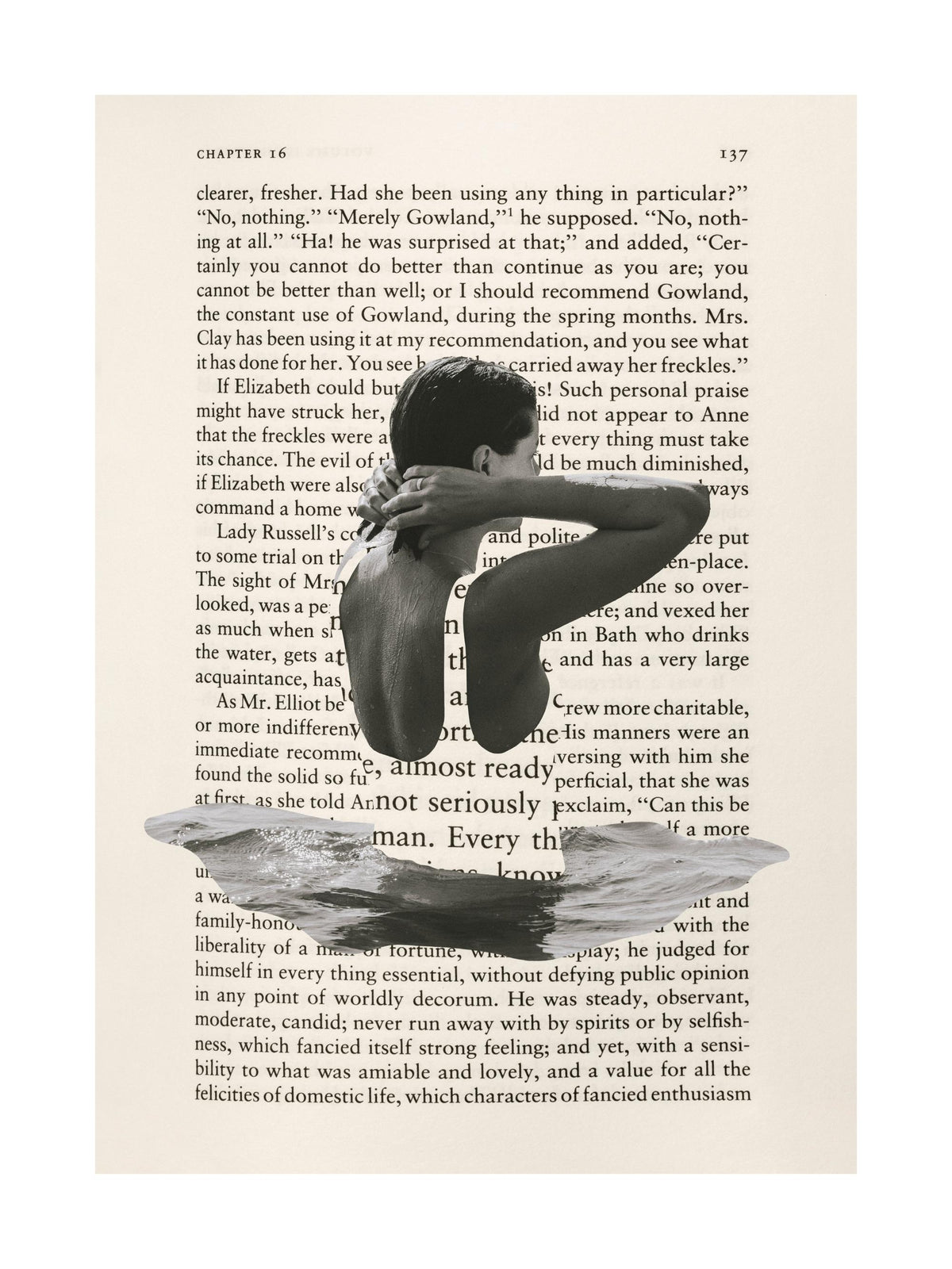 Dip Into a Book Print