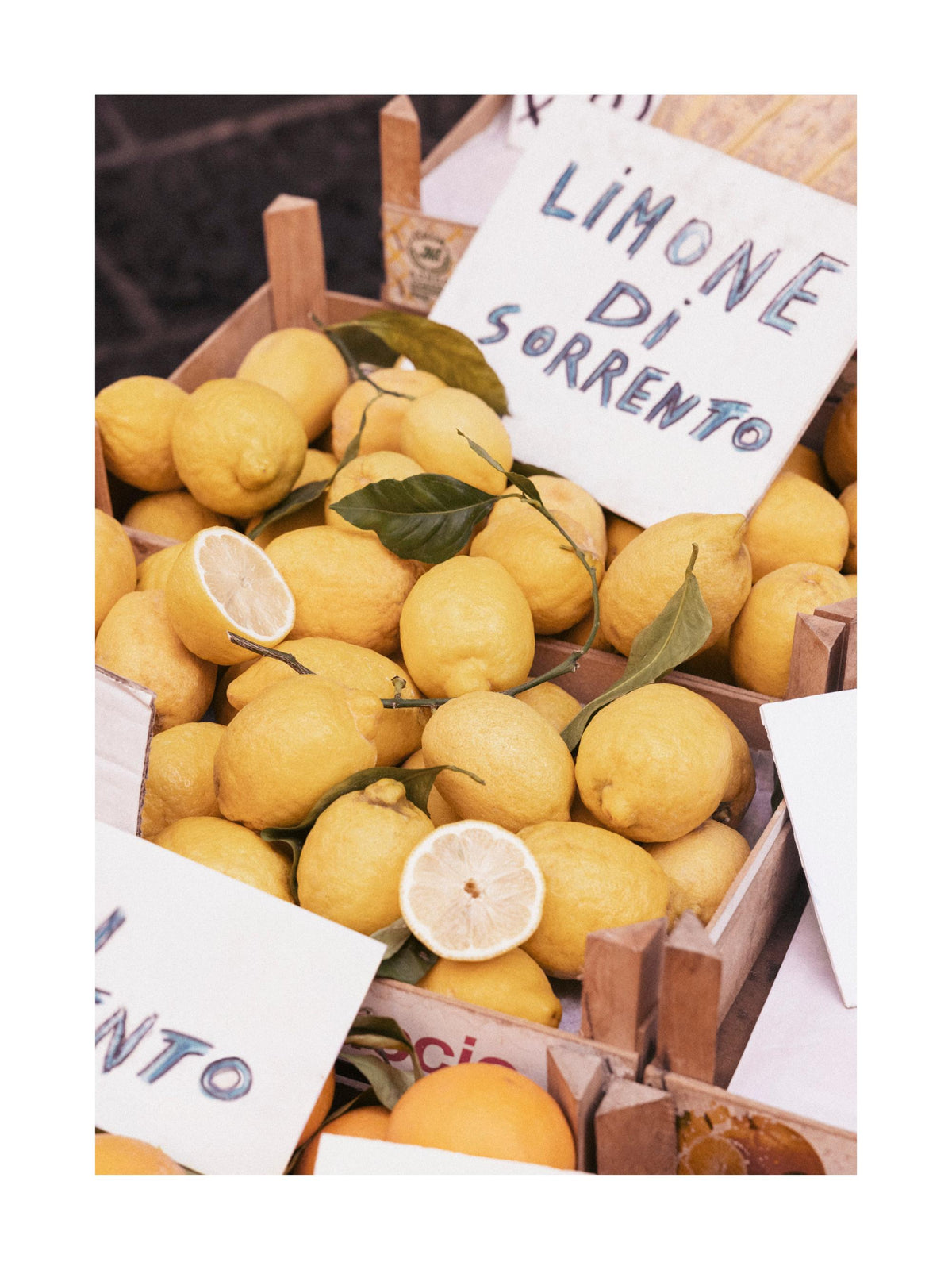 Sorrento Lemons Print