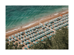 Positano Beach Front Print
