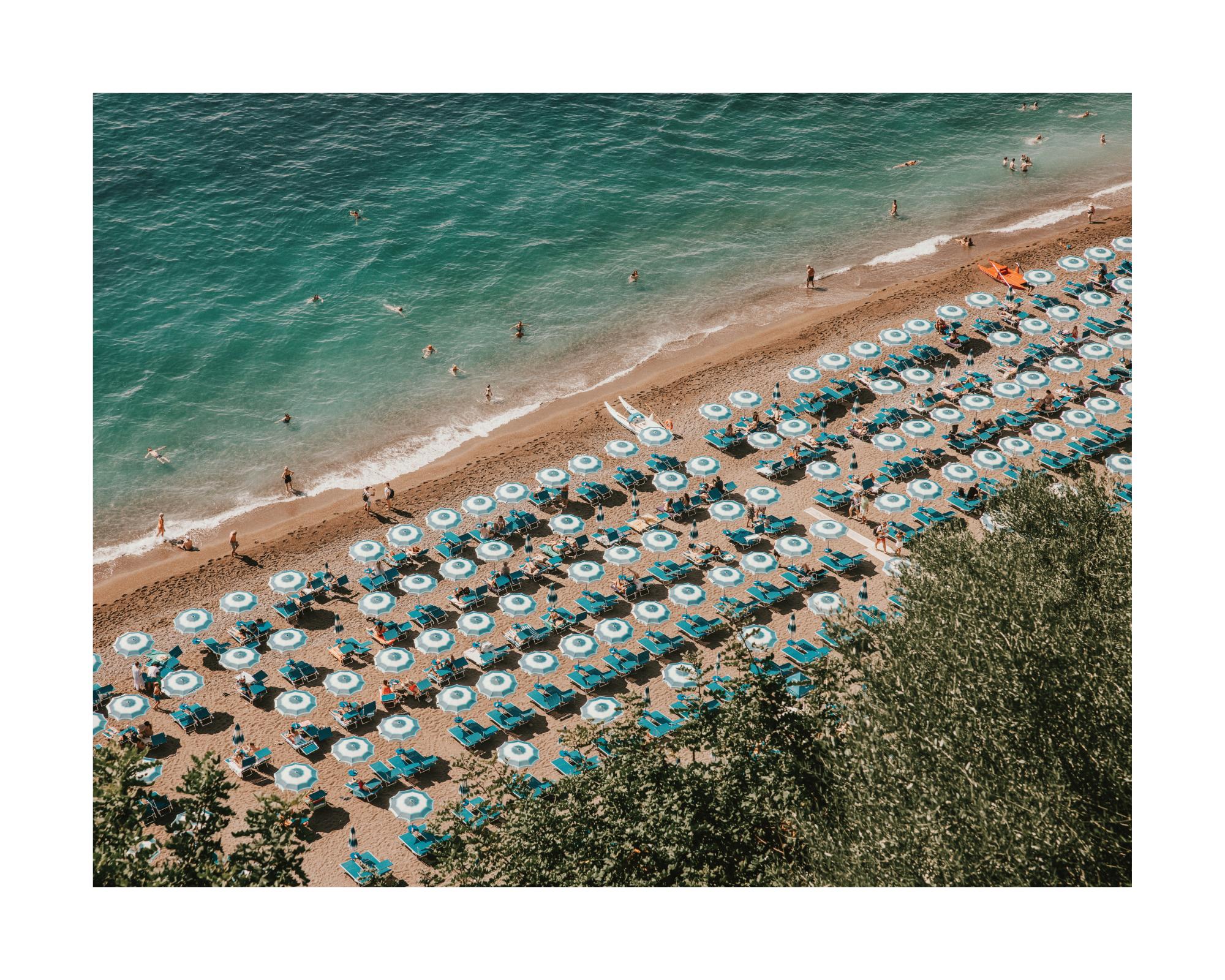 Positano Beach Front Print