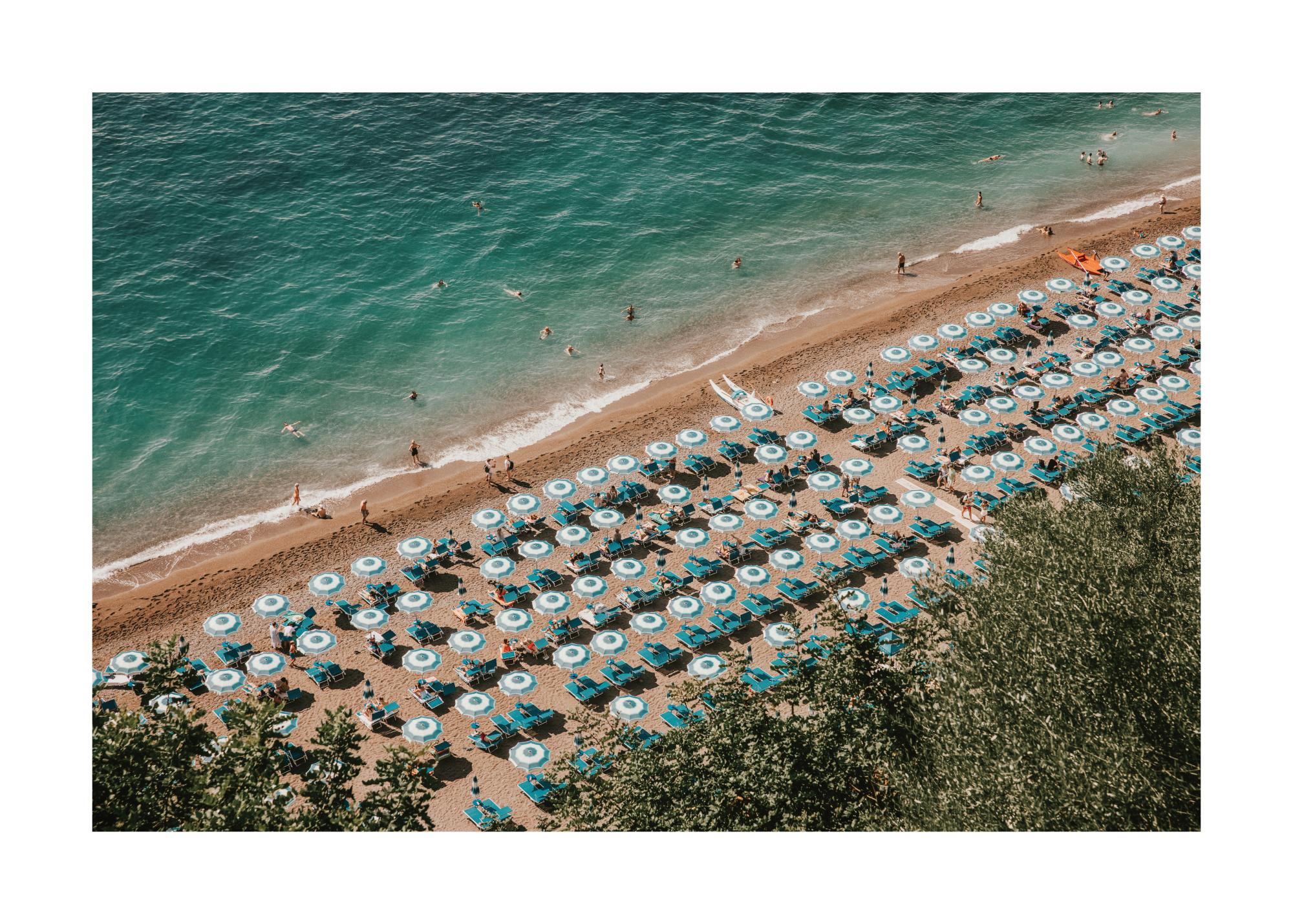 Positano Beach Front Print