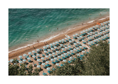 Positano Beach Front Print