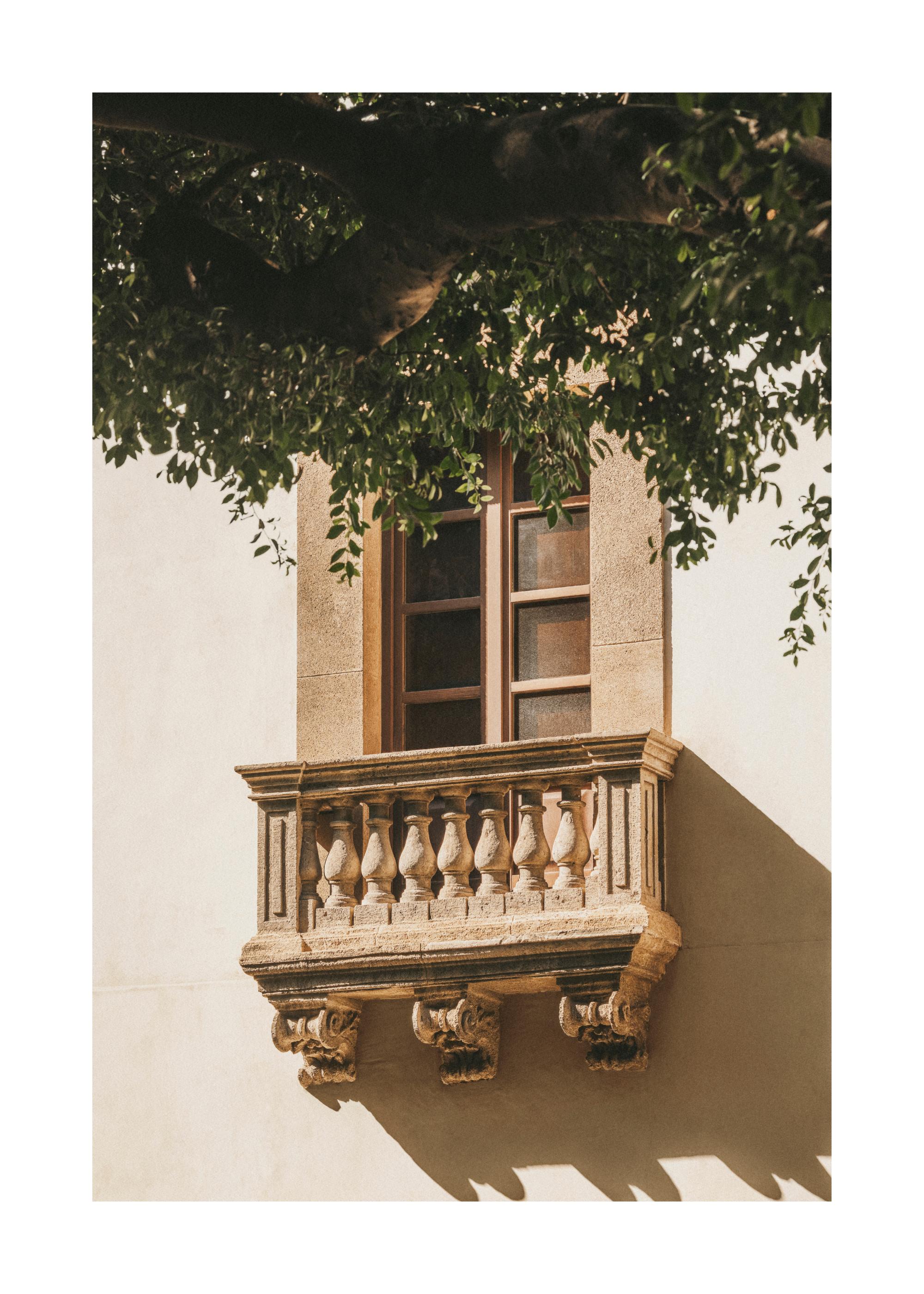 Italian Balcony Print