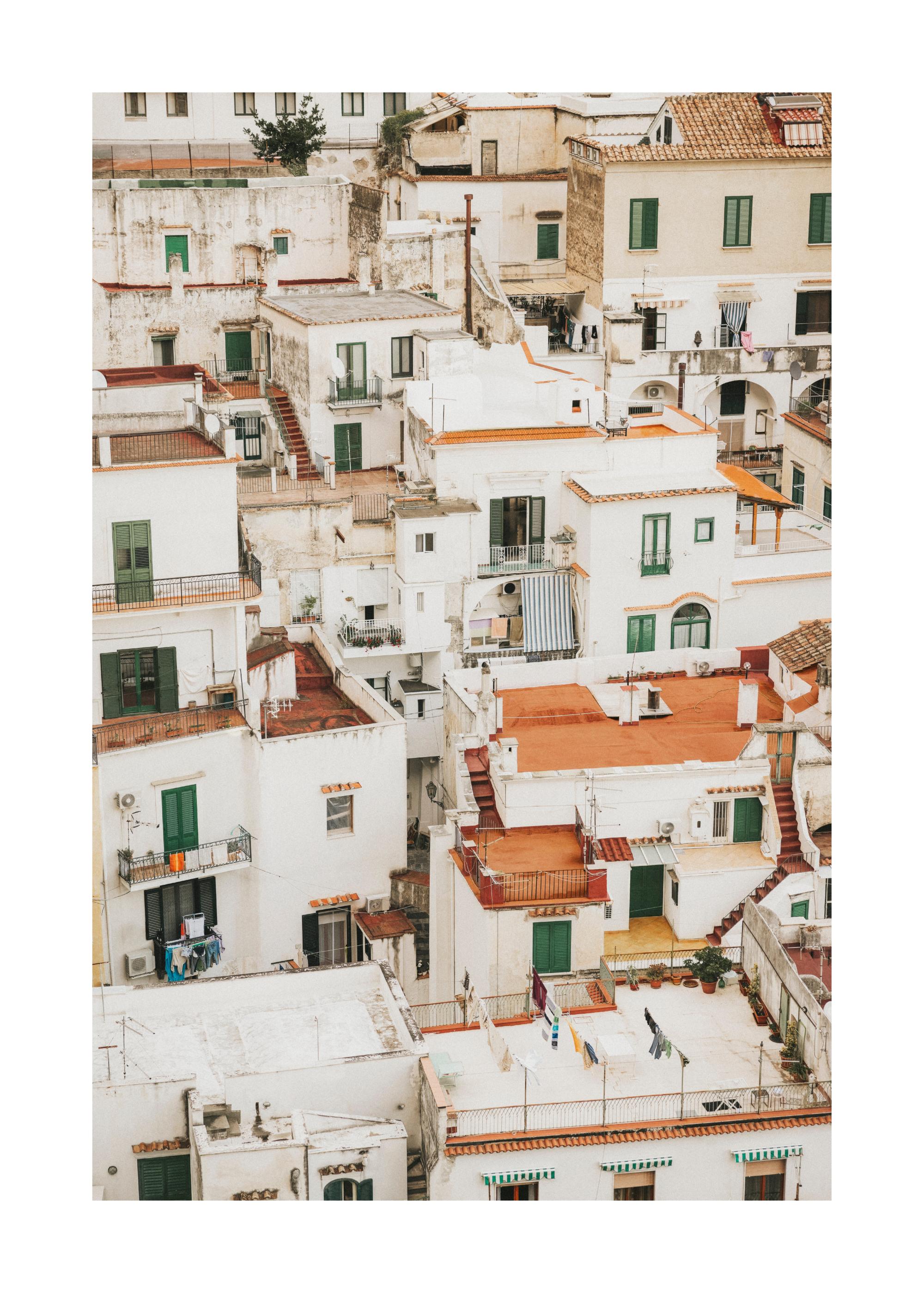 Amalfi Living Print