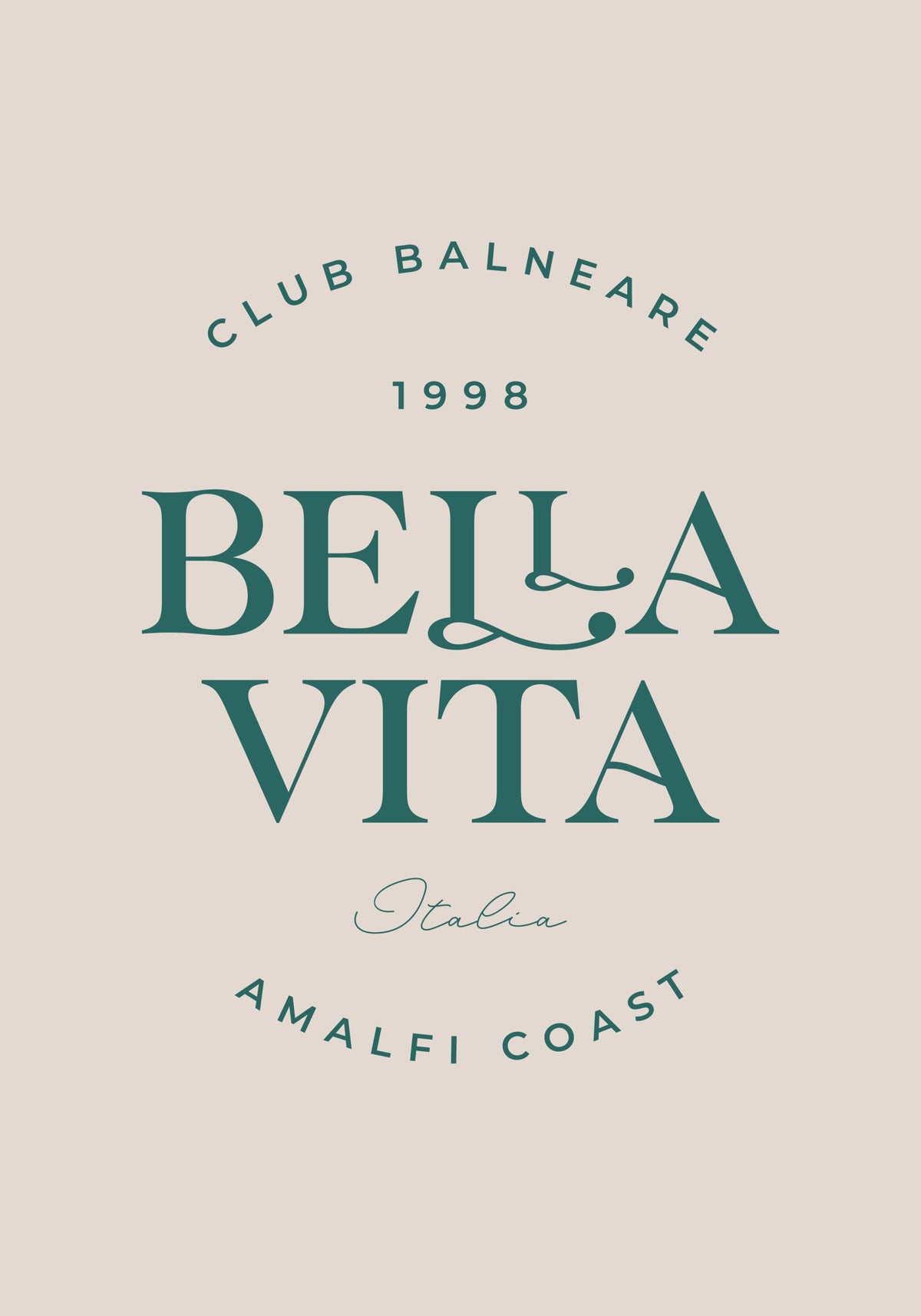 Bella Vita Italia Print