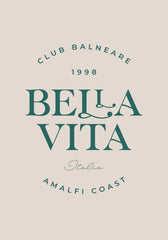 Bella Vita Italia Print