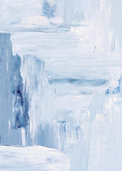 Blue Abstract Painting Print