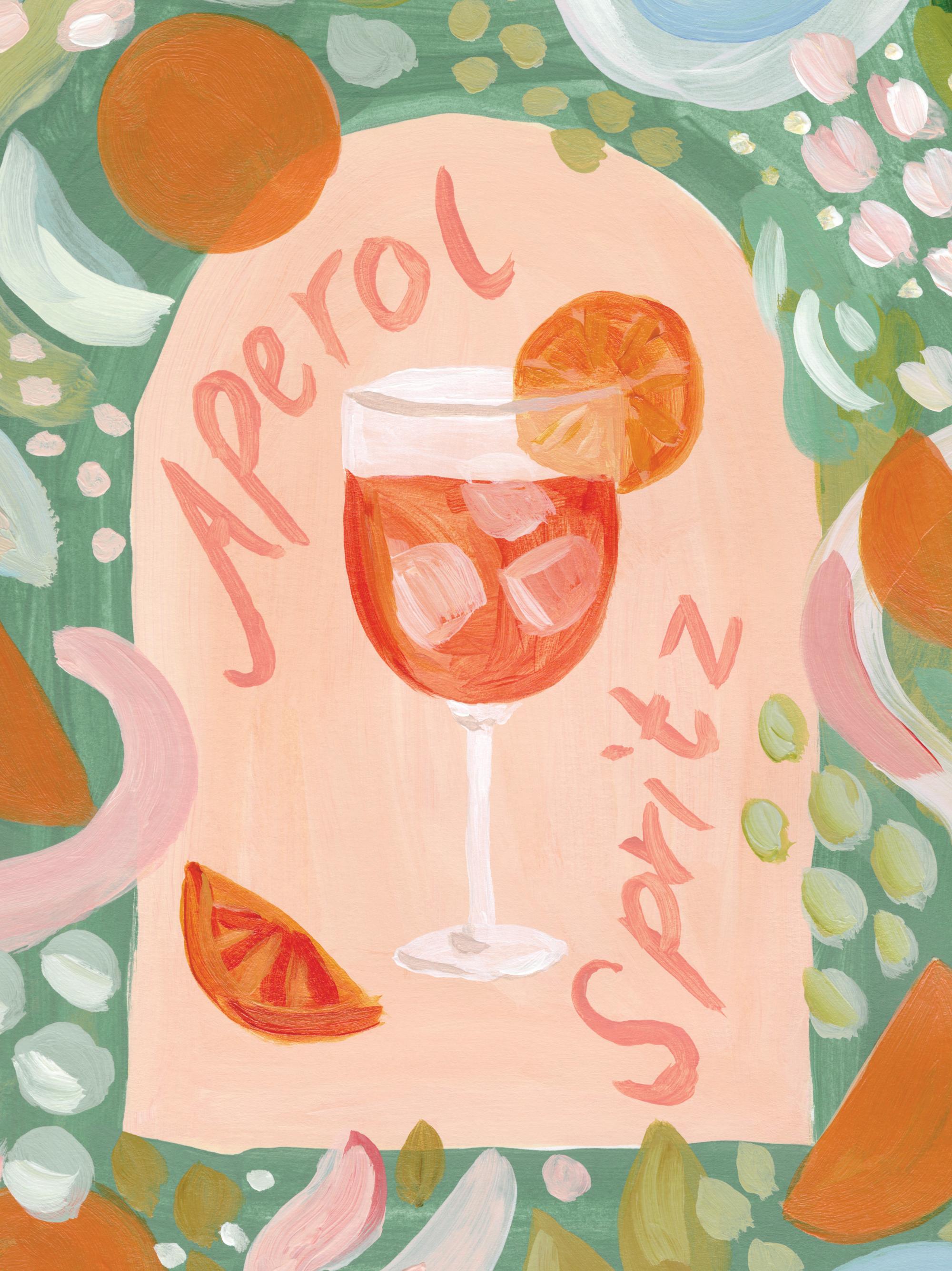 One Aperol Spritz, Please Print