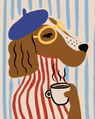 Sophisticated Dog Print