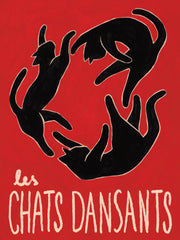 Les Chats Dansants Print