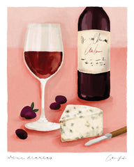 Wine Diaries Print