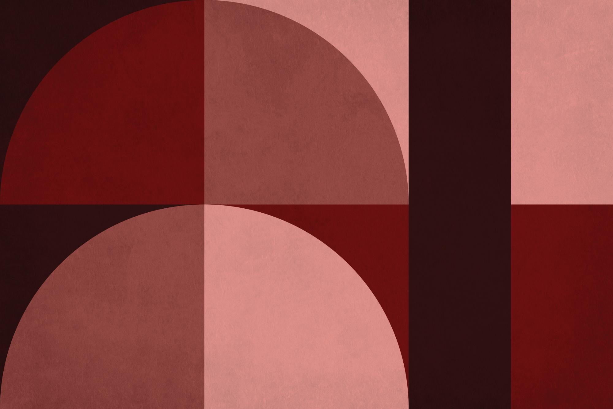 Shapes of Red Print