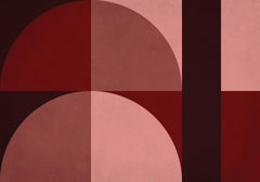 Shapes of Red Print