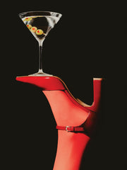Heels and Martini Print