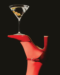 Heels and Martini Print