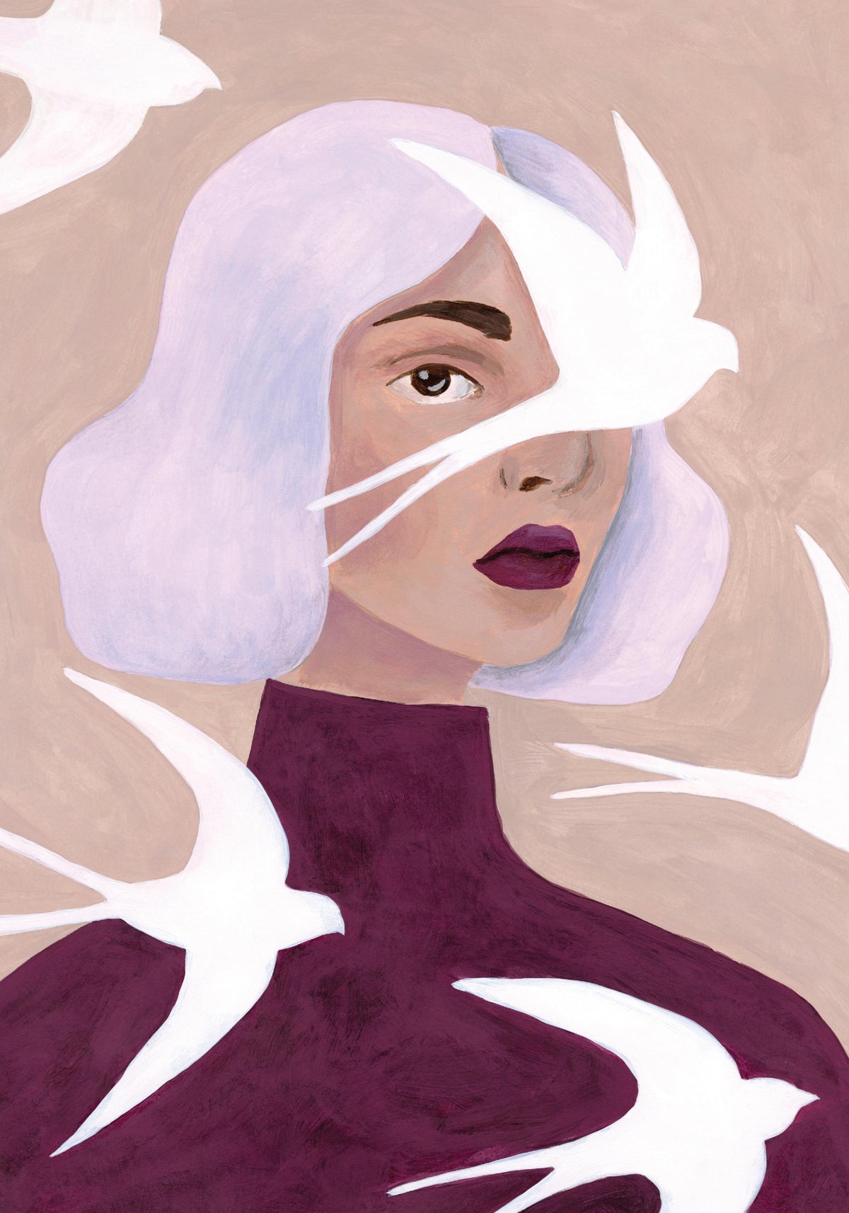 Fly on By Print
