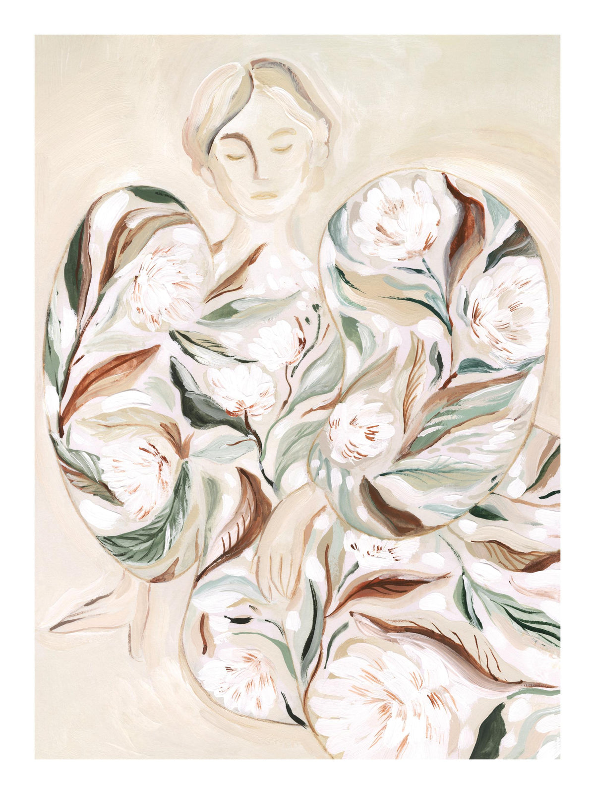 Flower Dress Print