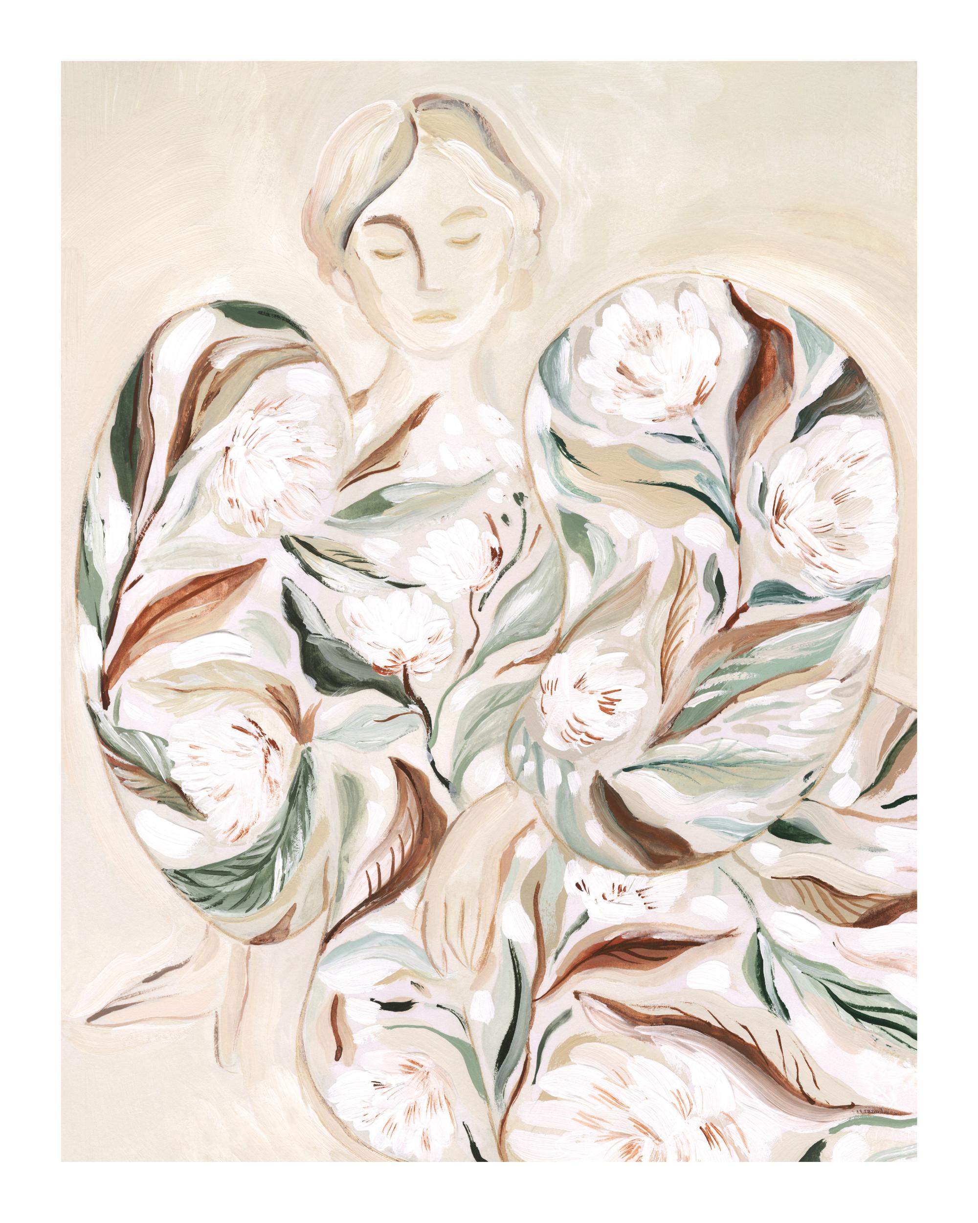Flower Dress Print