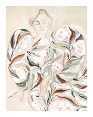 Flower Dress Print