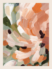 Soft Rustic Florals No1 Print