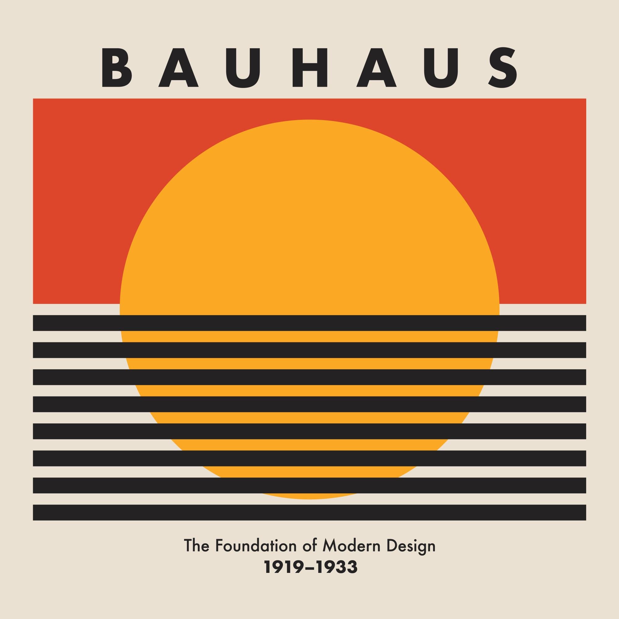 Bauhaus Sunset Print