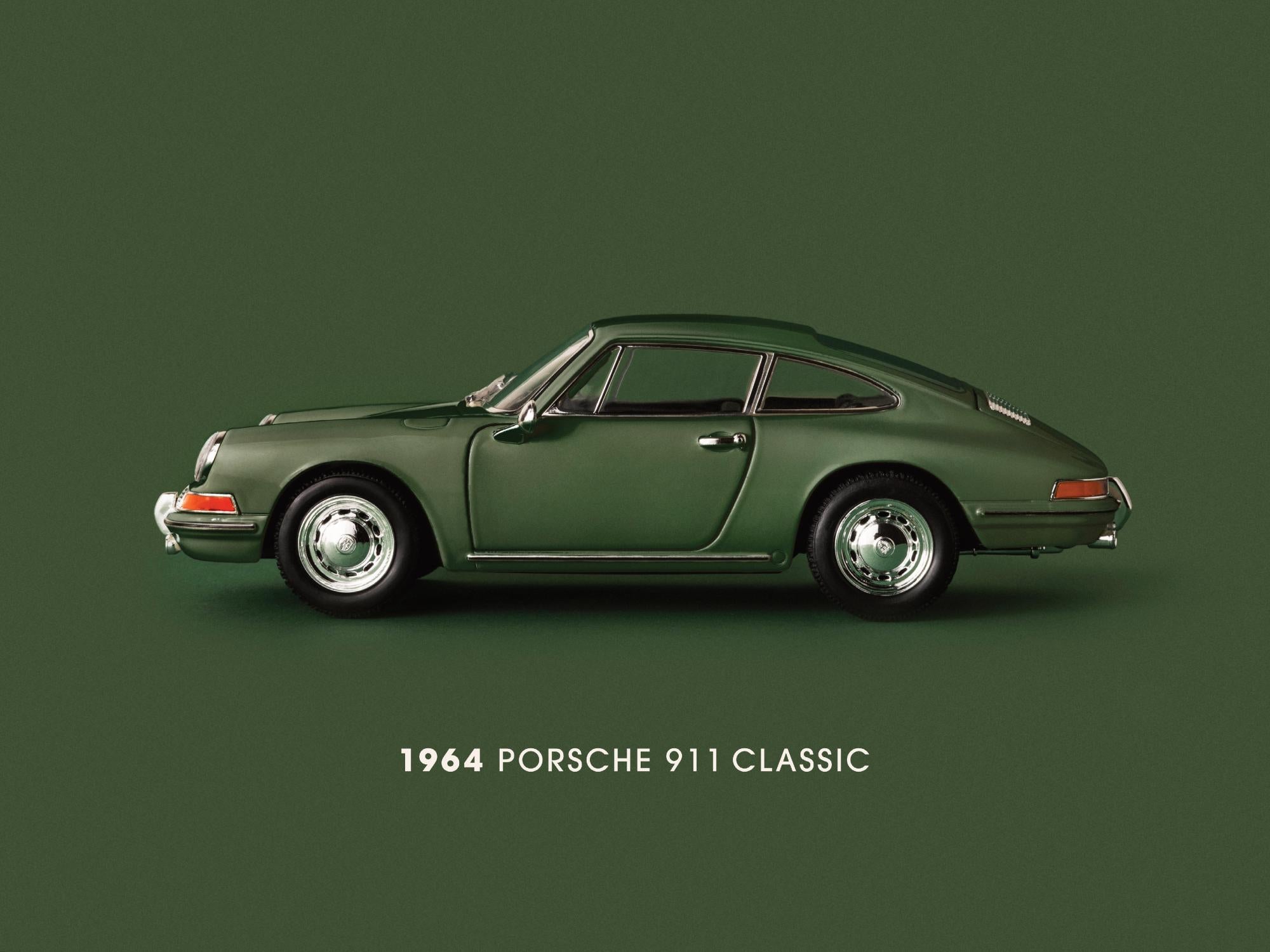 911 Classic Green Print
