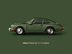 911 Classic Green Print