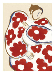 Rustic Flower Dress Print