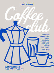 Coffee Club Print