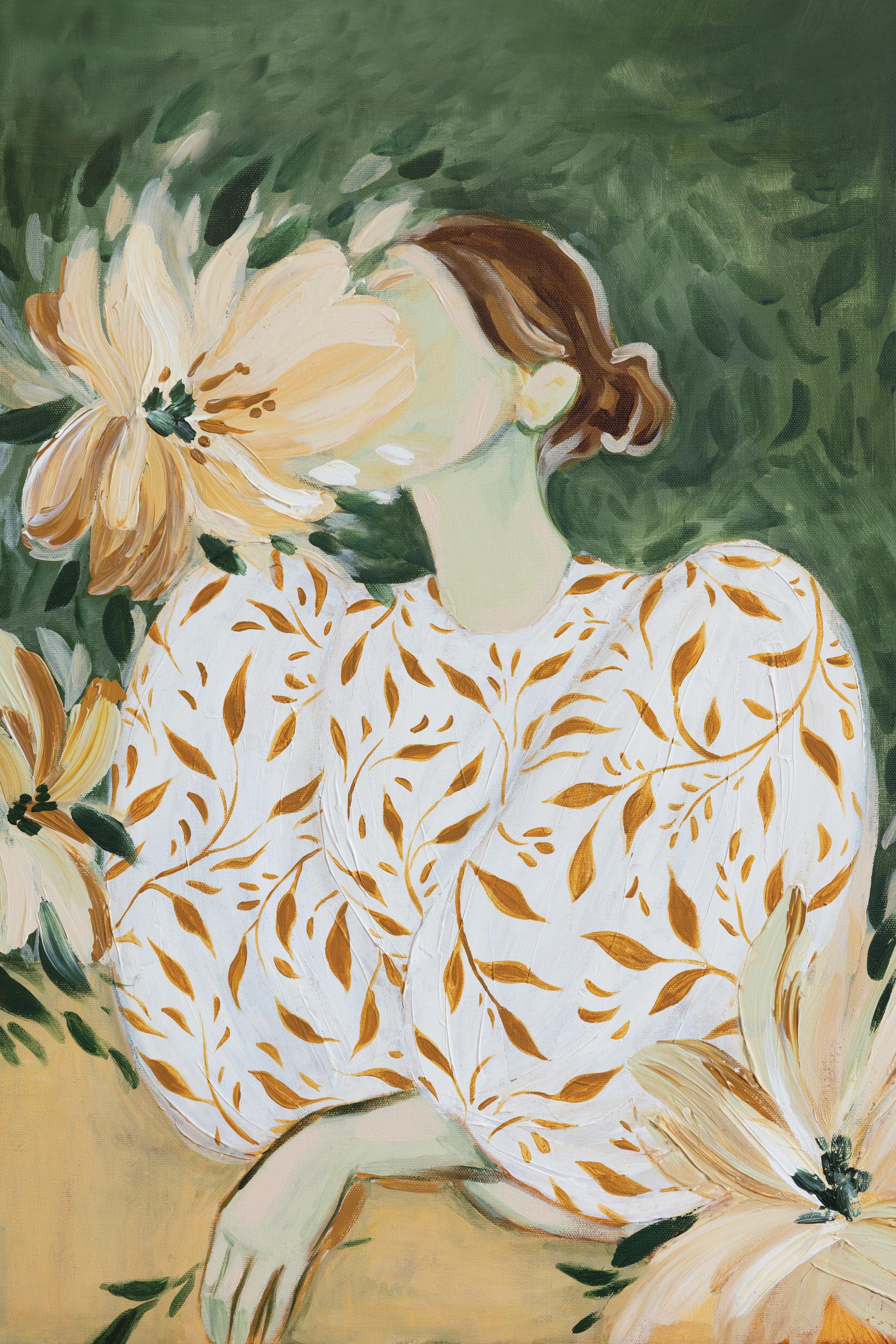 Rustic Garden Portrait Print