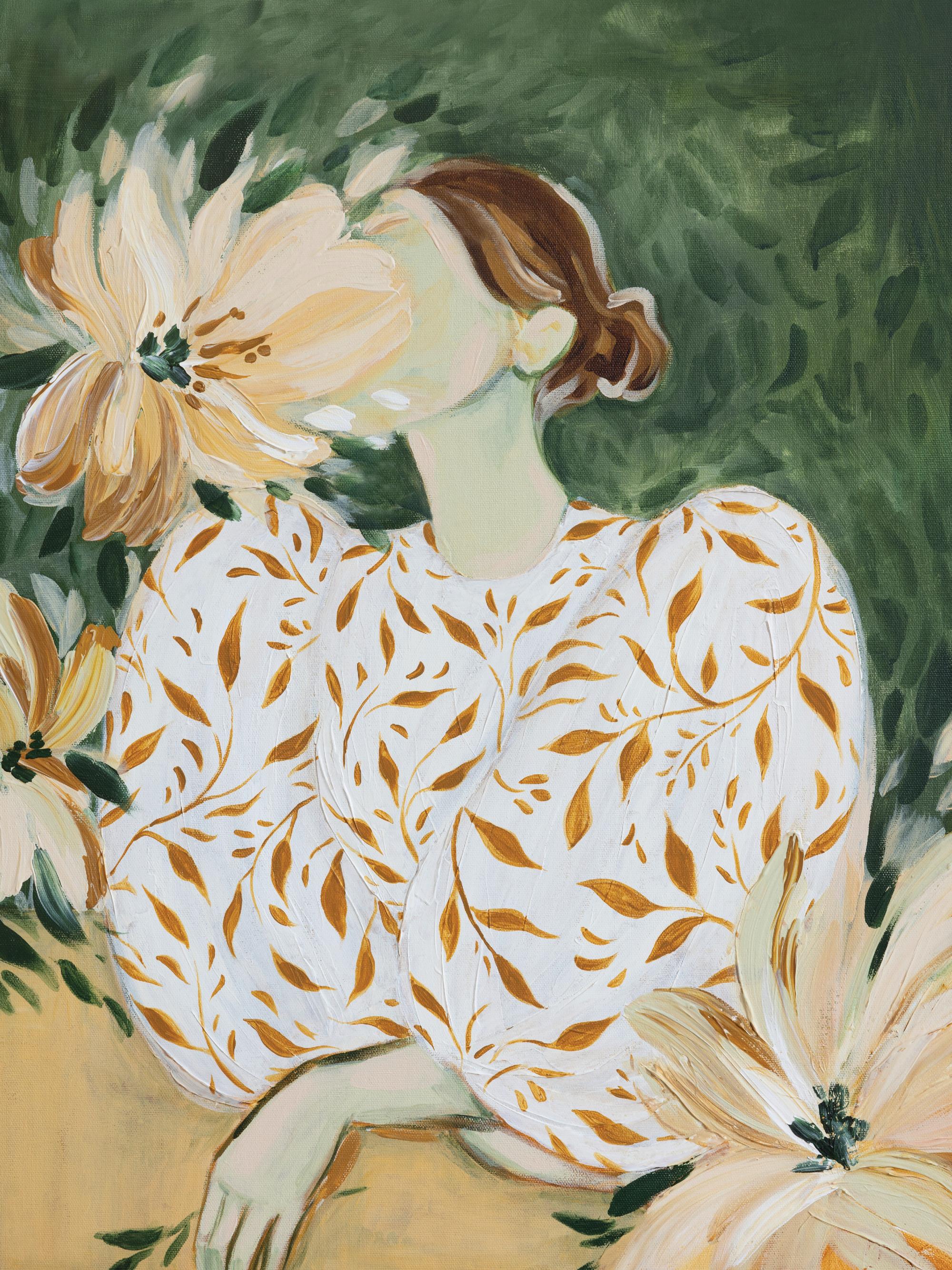 Rustic Garden Portrait Print