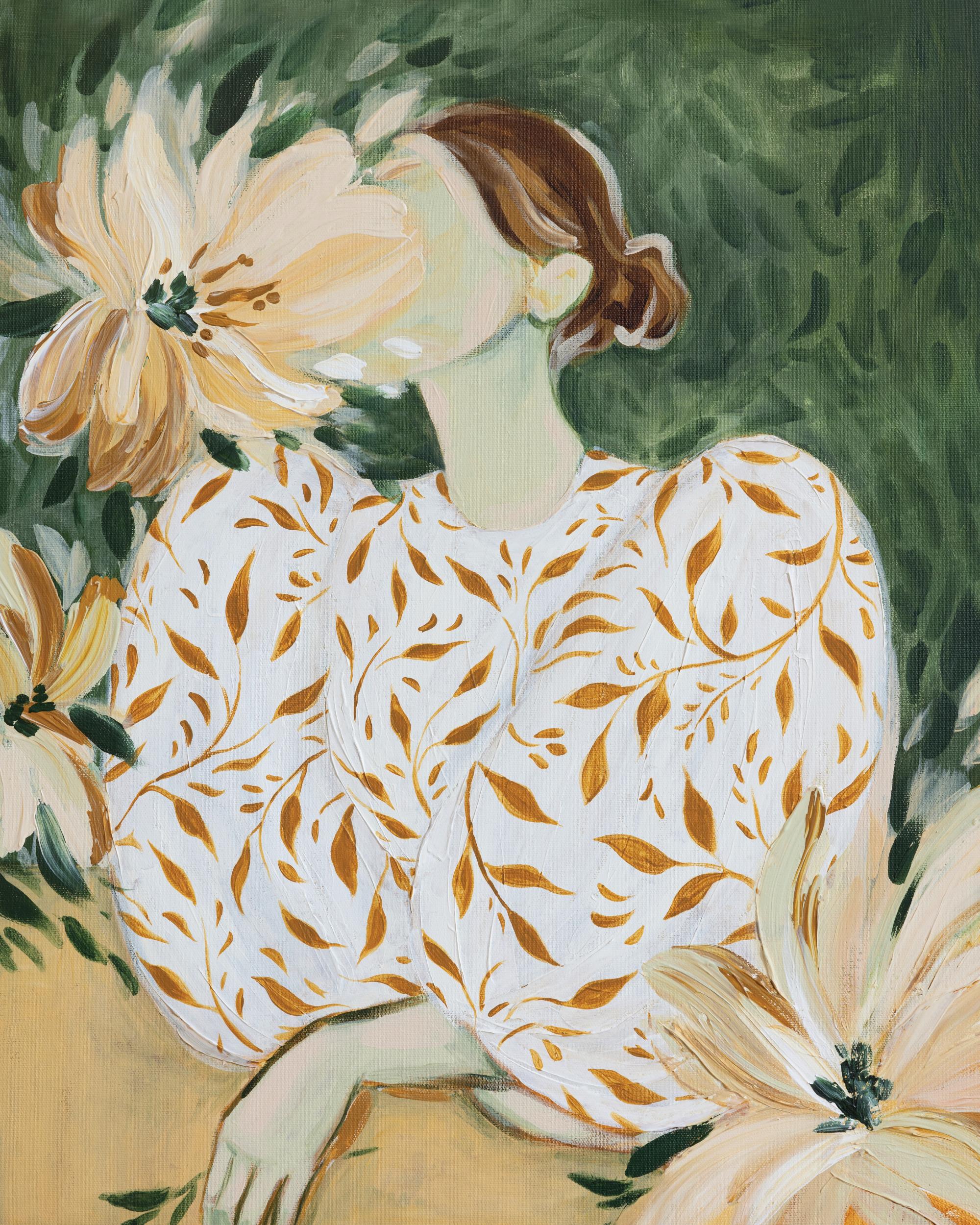 Rustic Garden Portrait Print