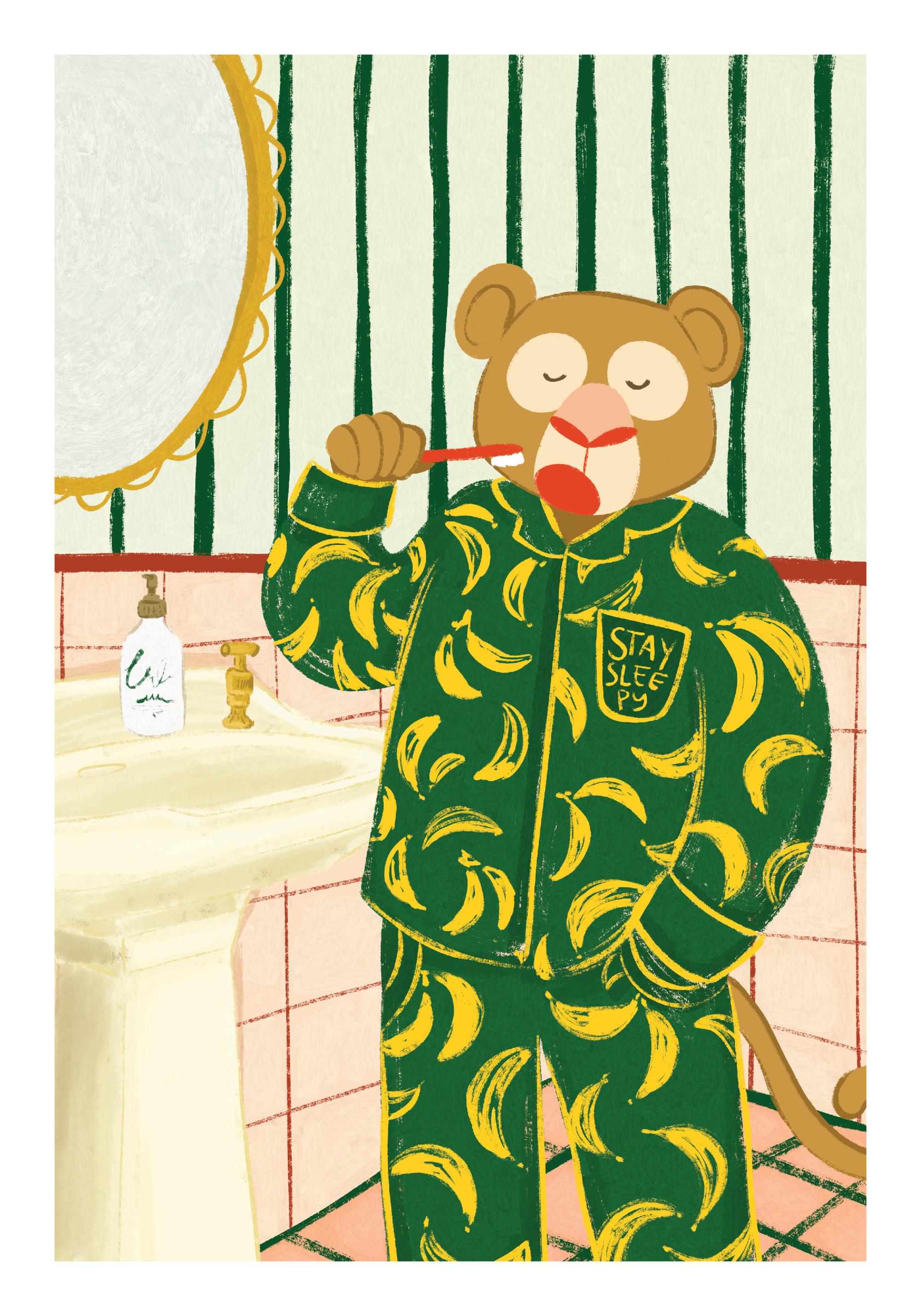 Stay Sleepy Print