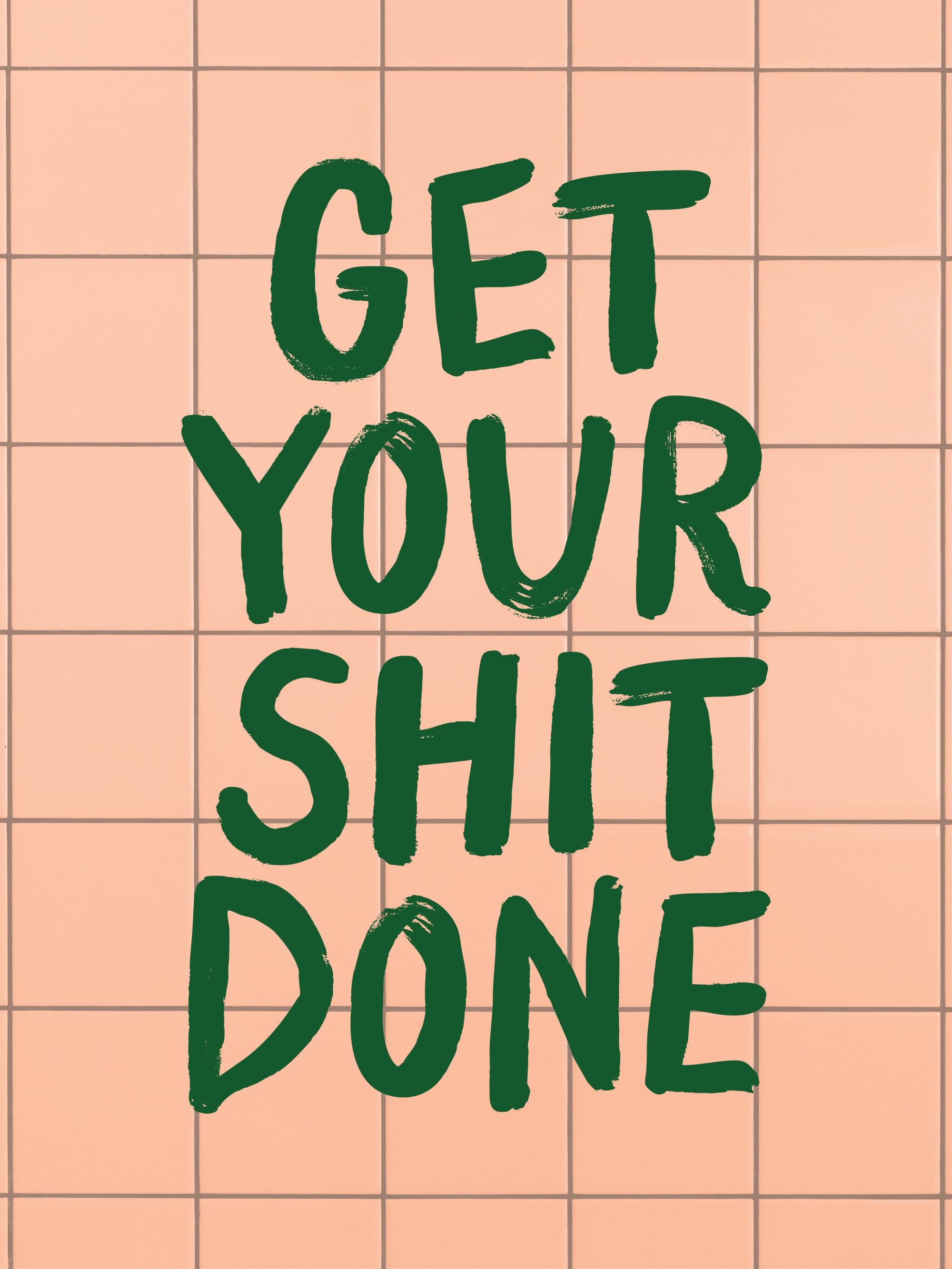 Get Your Shit Done Print