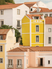Pastel Facades Print