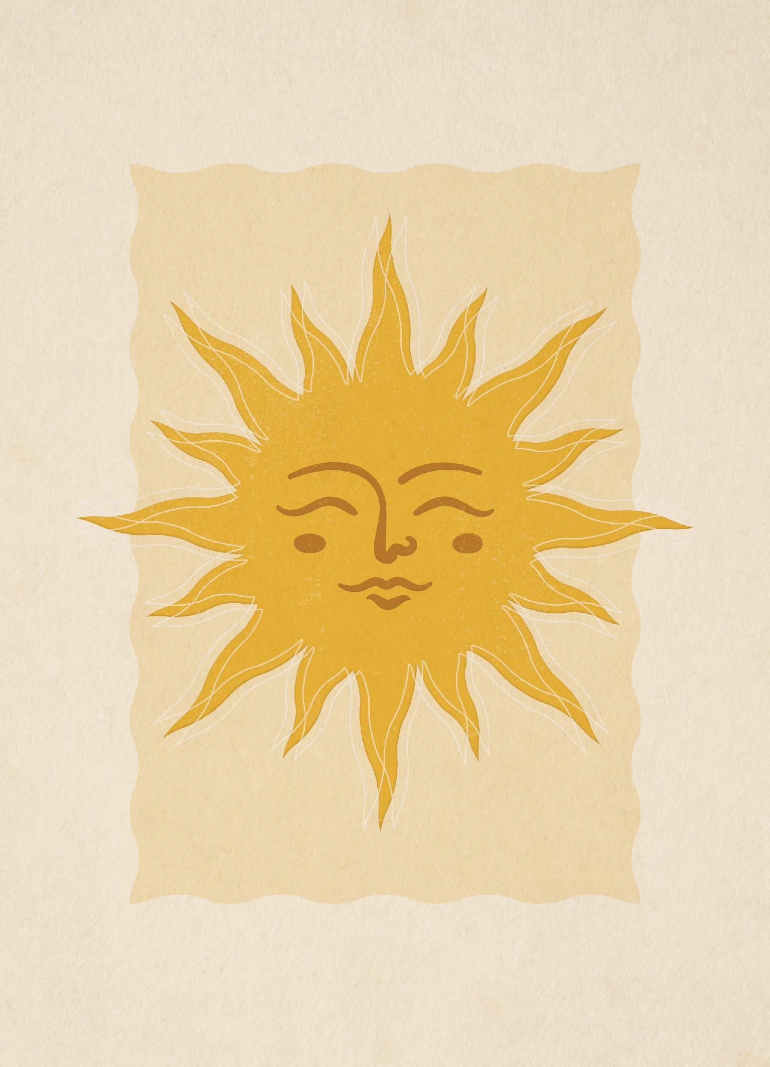 Warming Sun Print