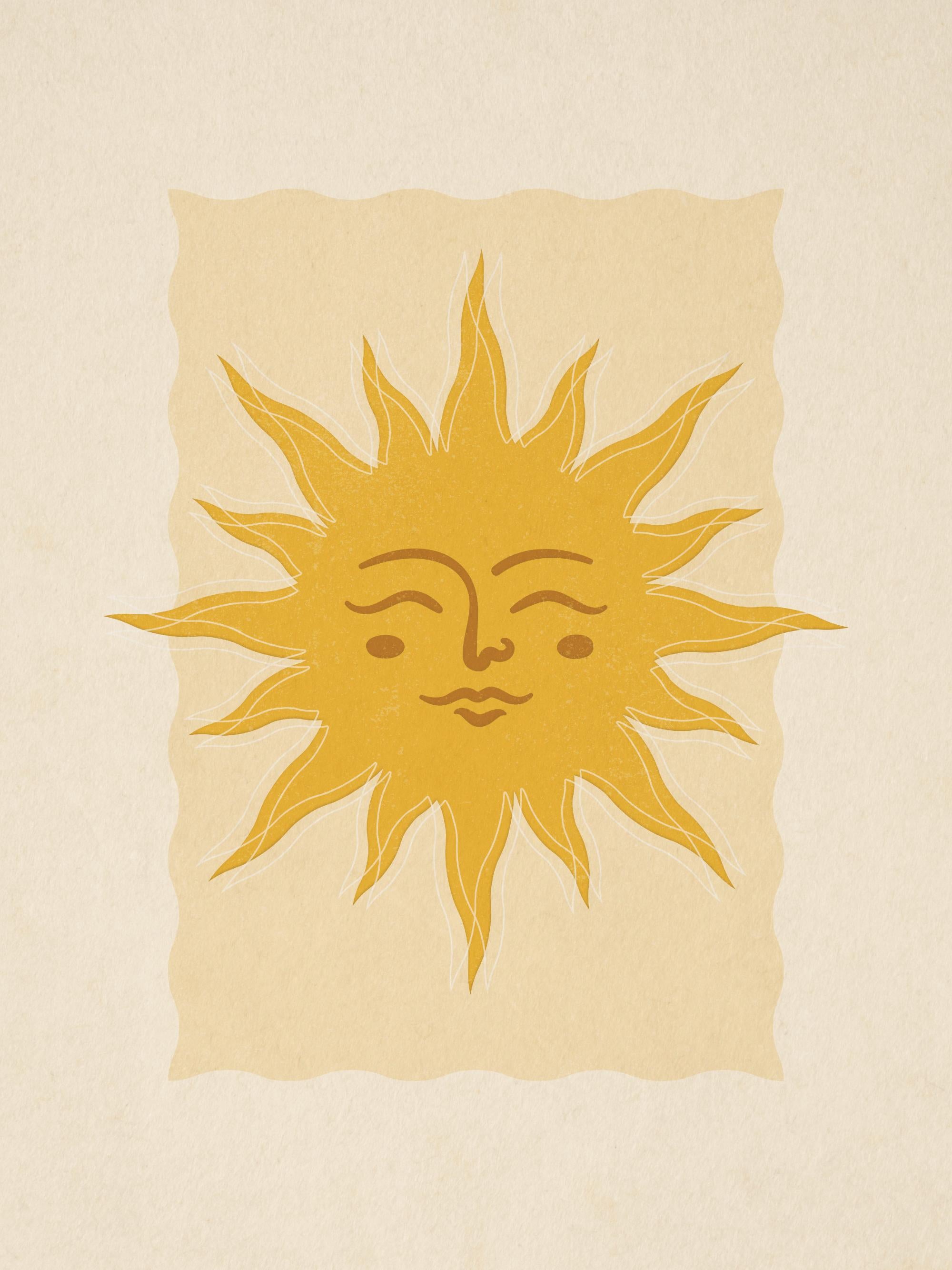 Warming Sun Print