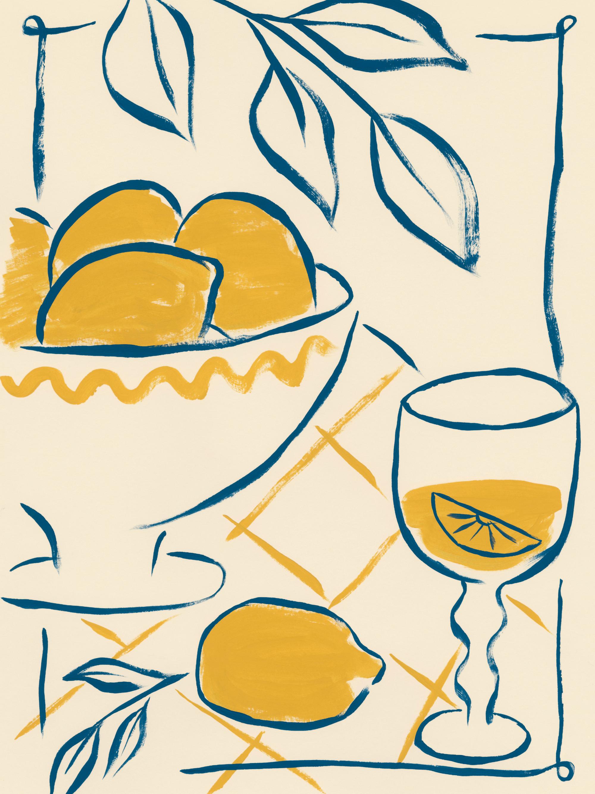 Refreshing Lemonade Print