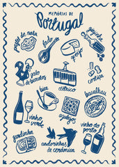 Memórias de Portugal Print
