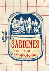 Sardines de la Mer Print